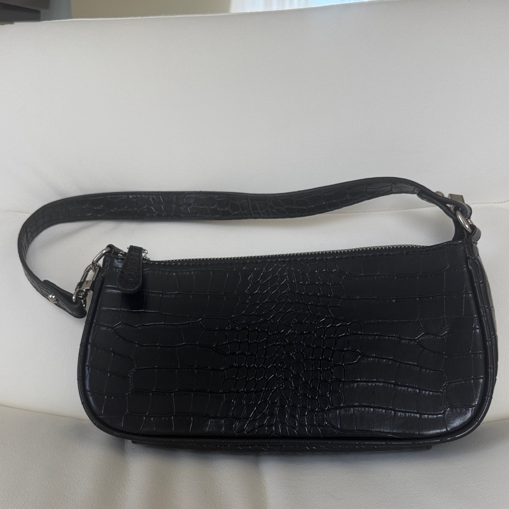 Faux Croc Shoulder Bag!